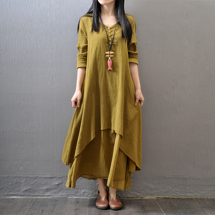 Summer Clothing Pakistan - อินเดียผู้หญิง Kurties ปากีสถาน Vintage Boho ยาว