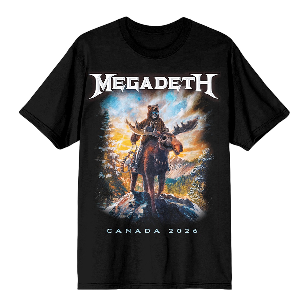 Summer Clothing Women Canada - วงร็อคเมกาเดธ แคนาดา เฟียร์วอล ทัวร์เสื้อยืดผู้ชายผู้หญิงฤดูร้อนผ้าฝ้ายเสื้อผ้าแฟชั่นคอกลมแขนสั้นสตรีทแวร์