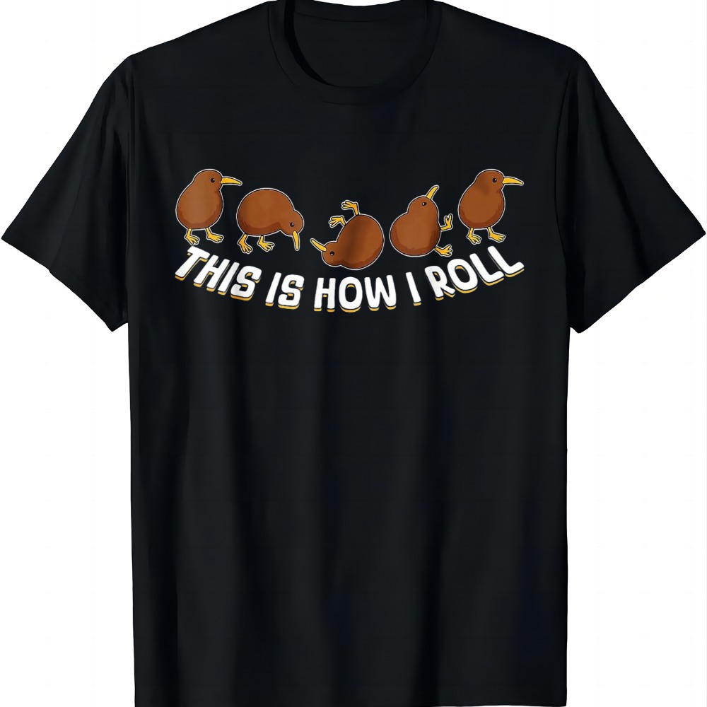 Summer Clothing Nz - นี่คือสไตล์ของฉัน Kiwi Bird NZ เสื้อยืดลายตลกนกนิวซีแลนด์ เสื้อผ้าลำลองแนวสตรีท