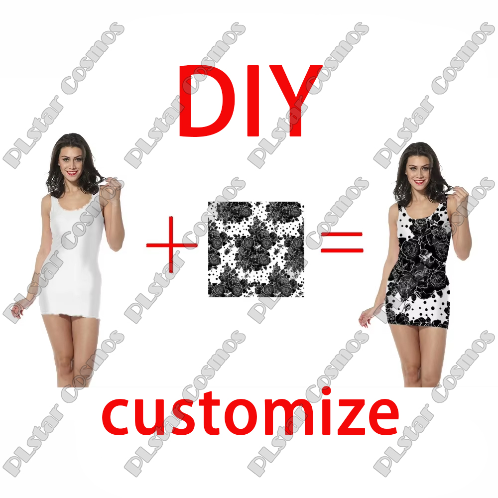 Summer Clothing Nz - PLstar Cosmos ออกแบบอะนิเมะ/ภาพ/นักร้อง DIY ฤดูร้อนผู้หญิงเสื้อผ้า tank