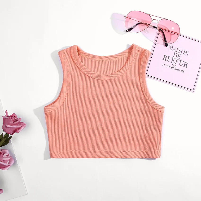สาวฤดูร้อนชุดชั้นในเสื้อแขนกุด - Summer Clothing Baby Girl บทวิจารณ์และราคา
