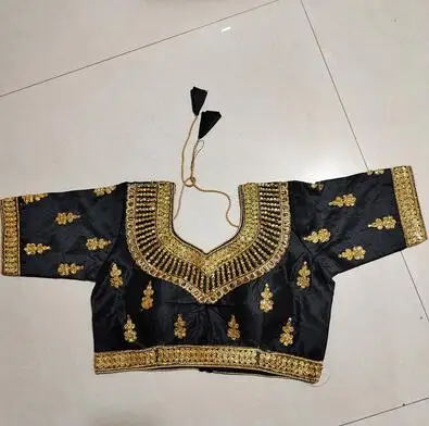 แบบดั้งเดิมอินเดีย Sari Top ผู - Summer Clothing Pakistan บทวิจารณ์และราคา