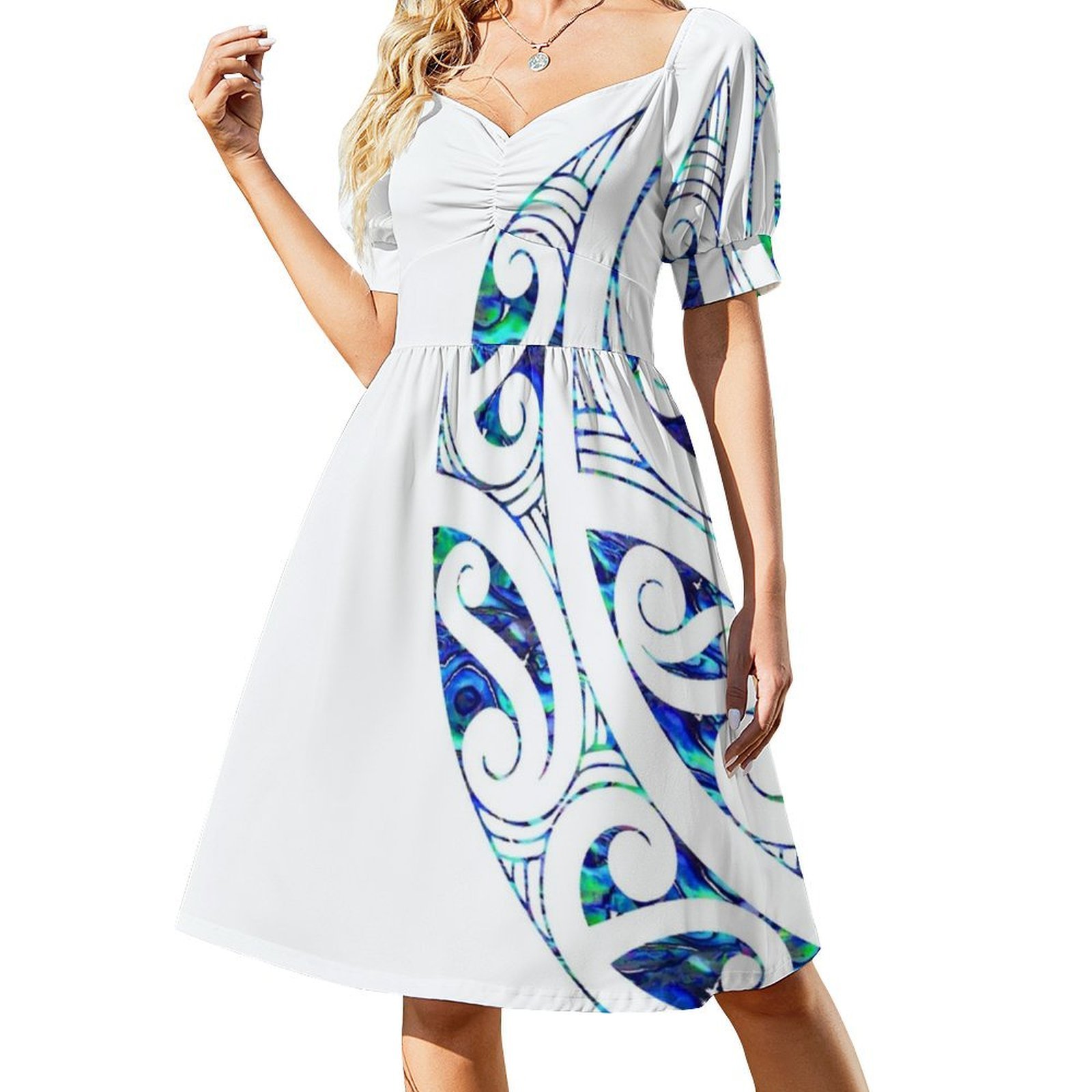 ชุดเดรสสตรีทแวร์ลายสักชนเผ่ามา - Summer Clothing Nz บทวิจารณ์และราคา
