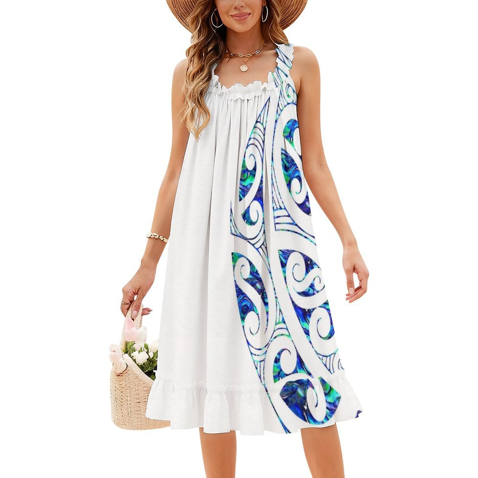 ชุดเดรสสตรีทแวร์ลายสักชนเผ่ามา - Summer Clothing Nz บทวิจารณ์และราคา