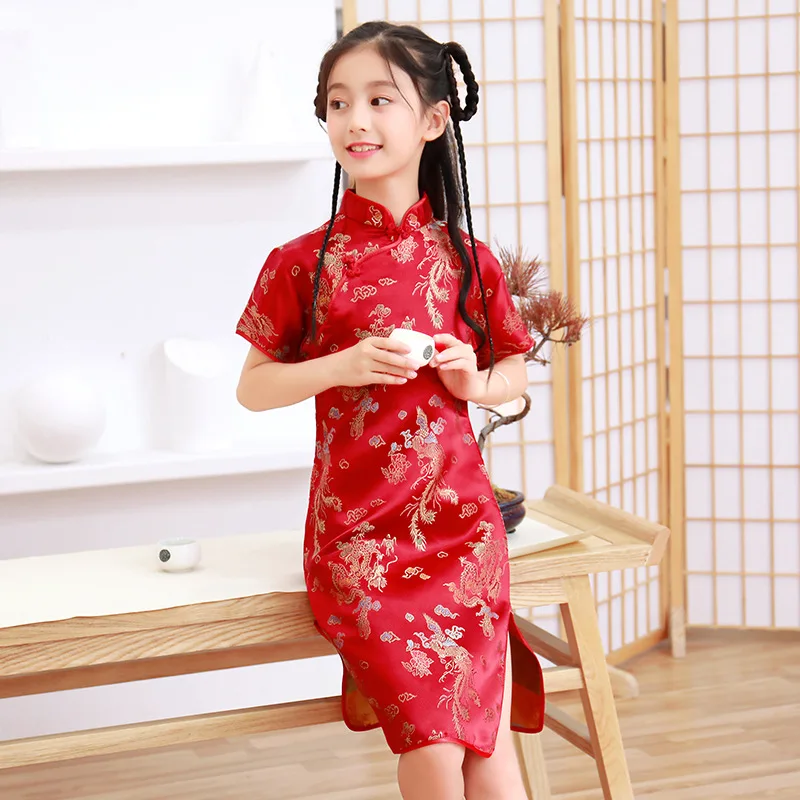 Summer Children's Cheongsam Mo - Summer Clothing Baby Girl บทวิจารณ์และราคา