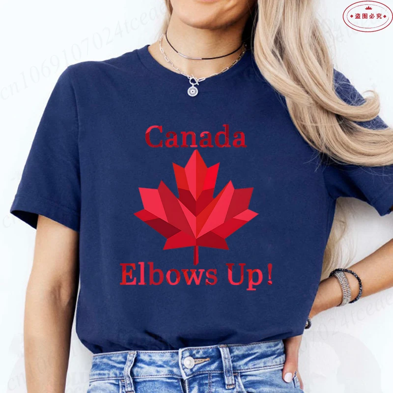 ข้อศอกแคนาดาผู้หญิงเสื้อยืดตลก - Summer Clothing Women Canada บทวิจารณ์และราคา