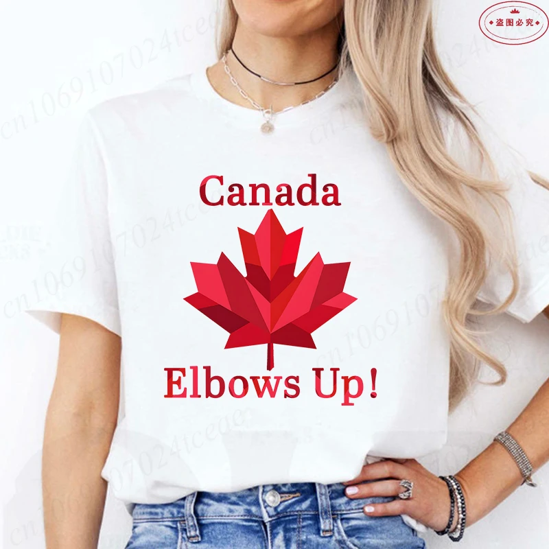 ข้อศอกแคนาดาผู้หญิงเสื้อยืดตลก - Summer Clothing Women Canada บทวิจารณ์และราคา