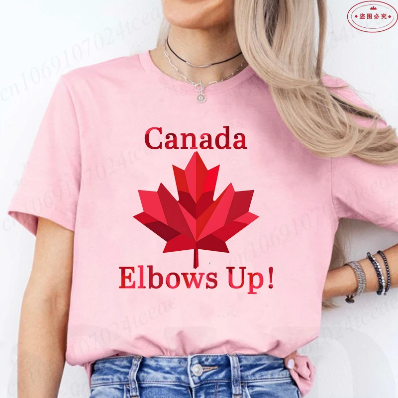ข้อศอกแคนาดาผู้หญิงเสื้อยืดตลก - Summer Clothing Women Canada บทวิจารณ์และราคา
