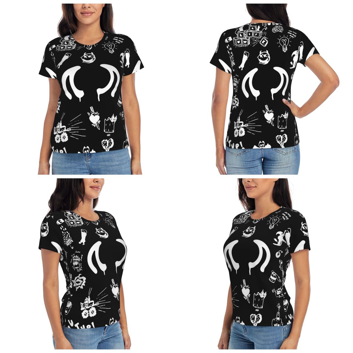 เสื้อยืดลาย Yungblud Drawings  - Summer Clothing Drawing บทวิจารณ์และราคา