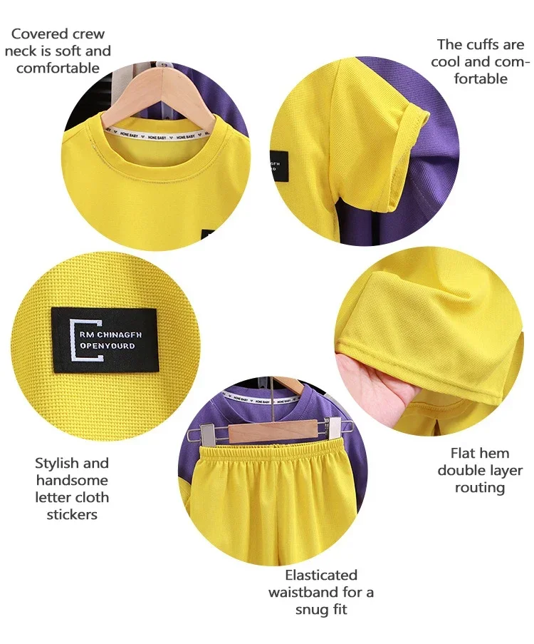 ชุดเสื้อยืดและกางเกงขาสั้นลายพ - Summer Clothing Baby Girl บทวิจารณ์และราคา