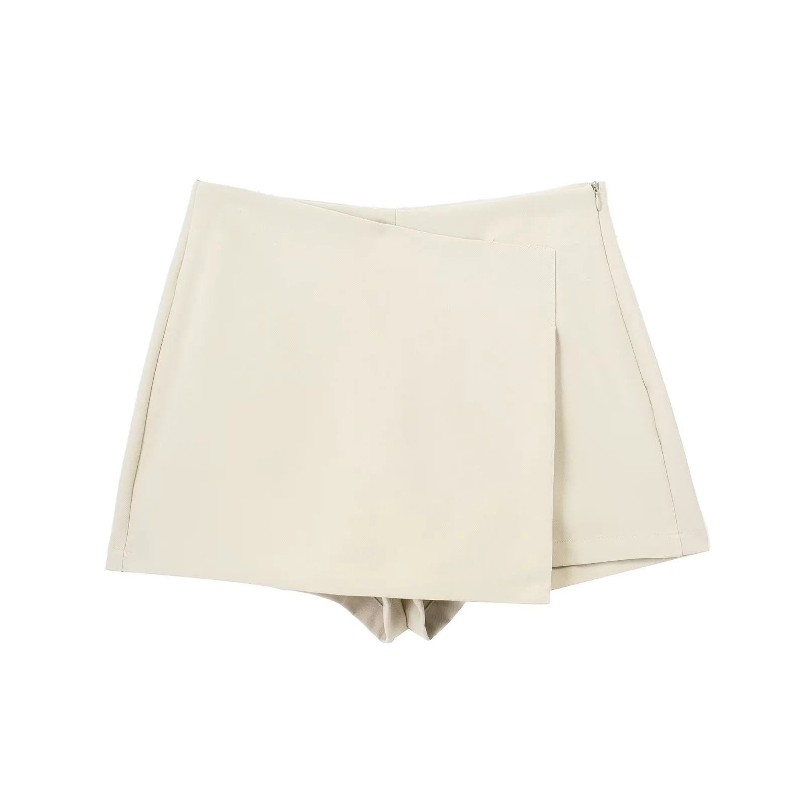 กระโปรงกางเกงขาสั้นเอวสูงสีดำข - Summer Zara บทวิจารณ์และราคา