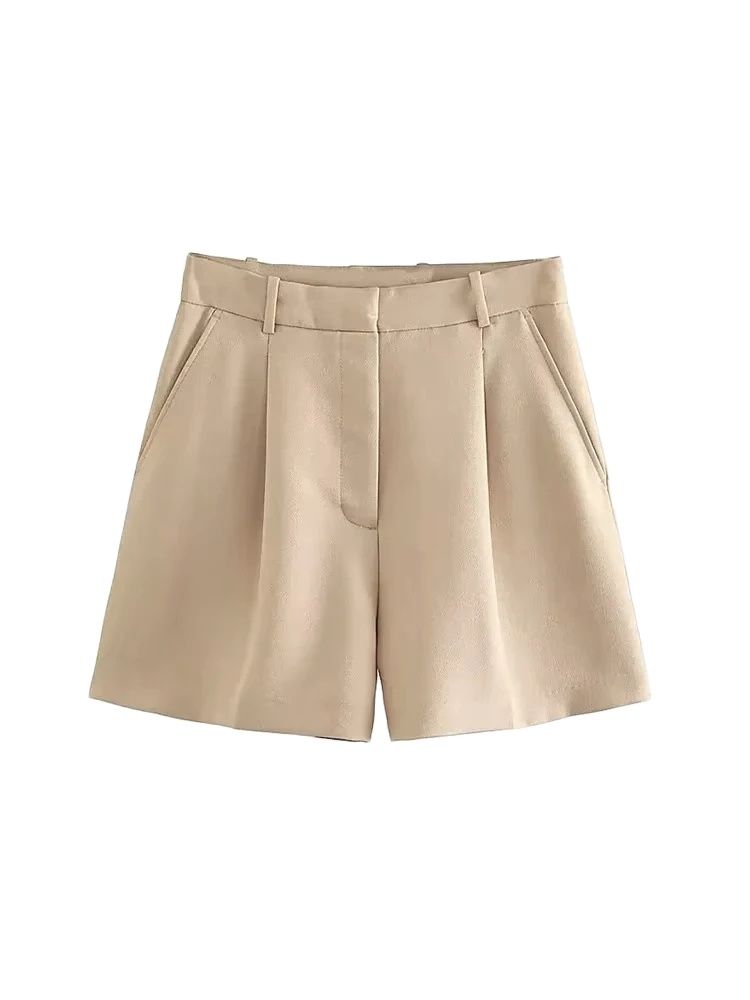 กางเกงขาสั้นเบอร์มิวดาทรงวินเท - Summer Zara บทวิจารณ์และราคา