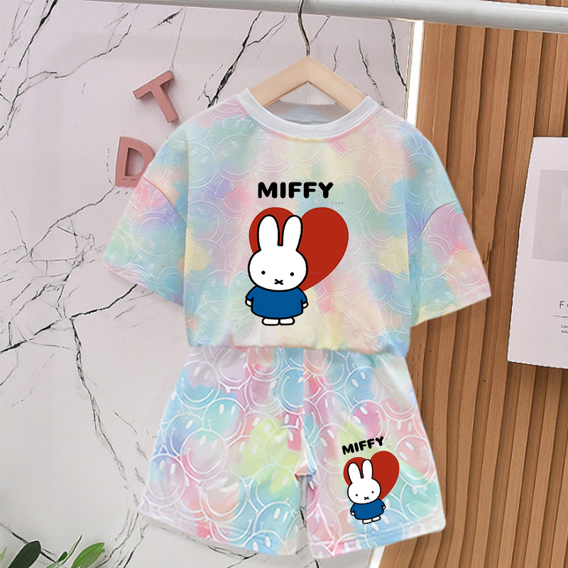 ชุดเสื้อผ้าฤดูร้อนลายกระต่ายมิ - Summer Clothing Baby Girl บทวิจารณ์และราคา