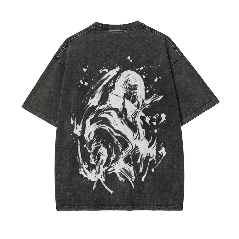 เสื้อยืดวินเทจลายการ์ตูน Narut - Summer Clothing Brands บทวิจารณ์และราคา