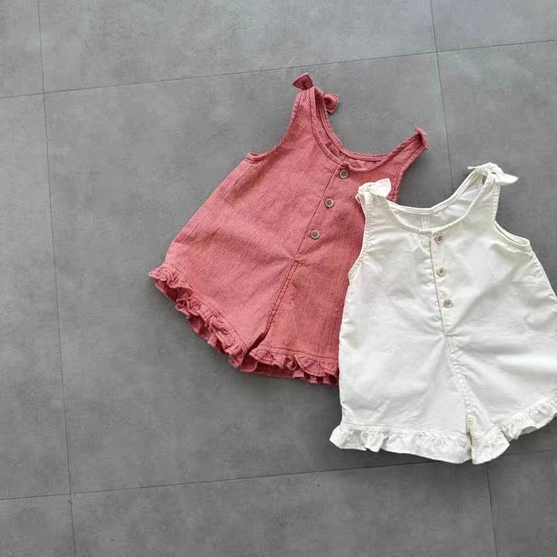 ชุดรอมเปอร์ฤดูร้อนสำหรับเด็กผู - Summer Clothing Baby Girl บทวิจารณ์และราคา