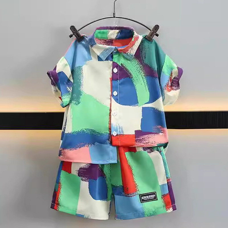 ชุดเสื้อผ้าเด็กฤดูร้อนใหม่ ชุด - Summer Clothing Drawing บทวิจารณ์และราคา