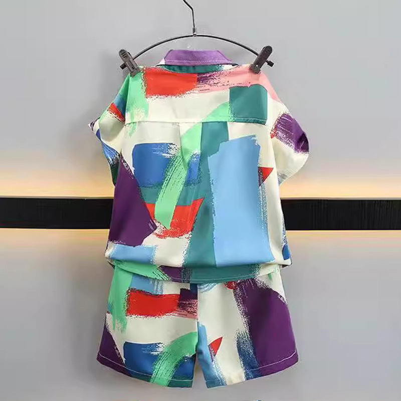 ชุดเสื้อผ้าเด็กฤดูร้อนใหม่ ชุด - Summer Clothing Drawing บทวิจารณ์และราคา