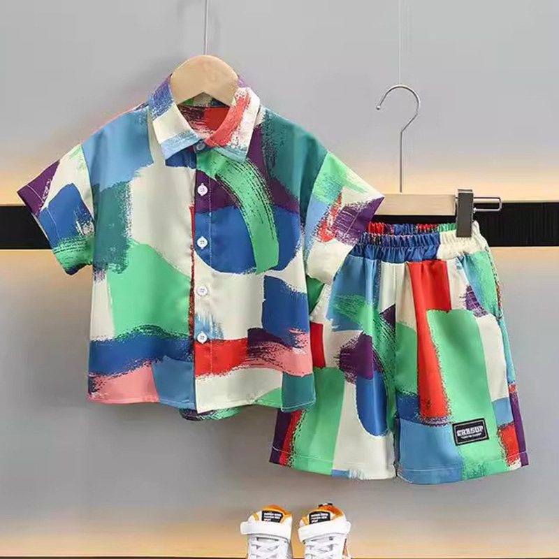 ชุดเสื้อผ้าเด็กฤดูร้อนใหม่ ชุด - Summer Clothing Drawing บทวิจารณ์และราคา